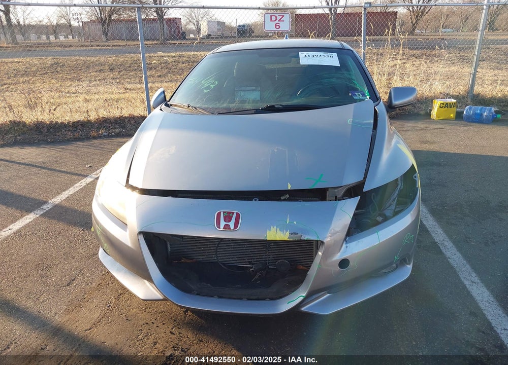 2011 HONDA CR-Z EX VIN: JHMZF1D61BS004722