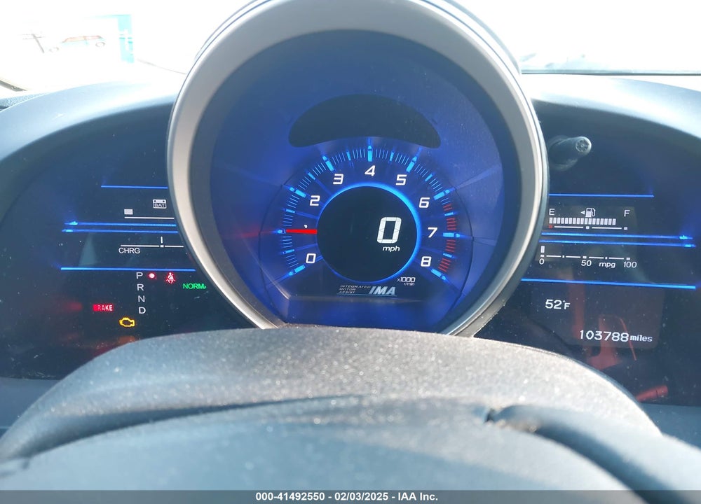 2011 HONDA CR-Z EX VIN: JHMZF1D61BS004722