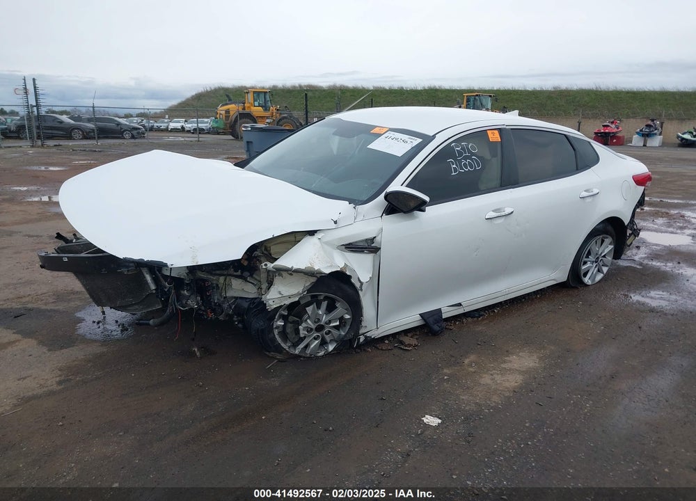 2018 KIA OPTIMA VIN: KNAGT4L33J5198271