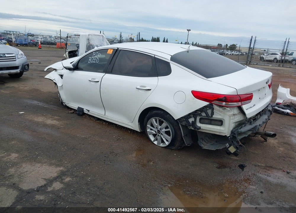 2018 KIA OPTIMA VIN: KNAGT4L33J5198271