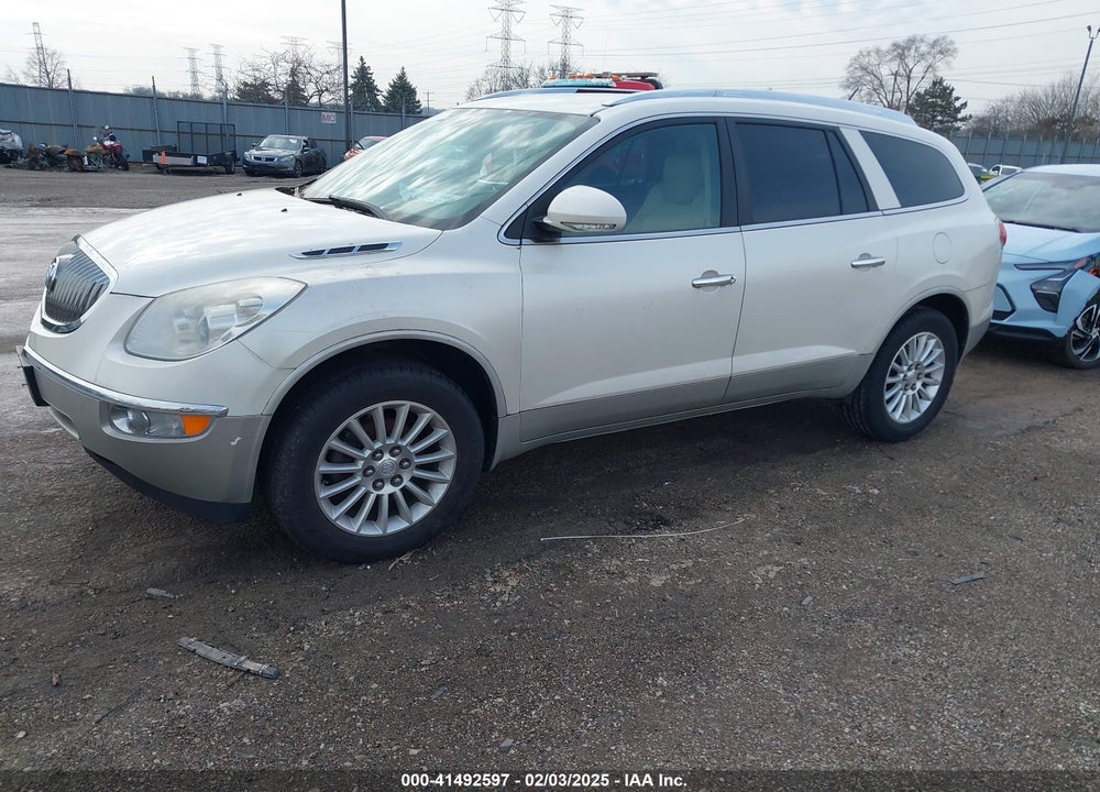 2012 BUICK ENCLAVE LEATHER VIN: 5GAKVCED2CJ422990