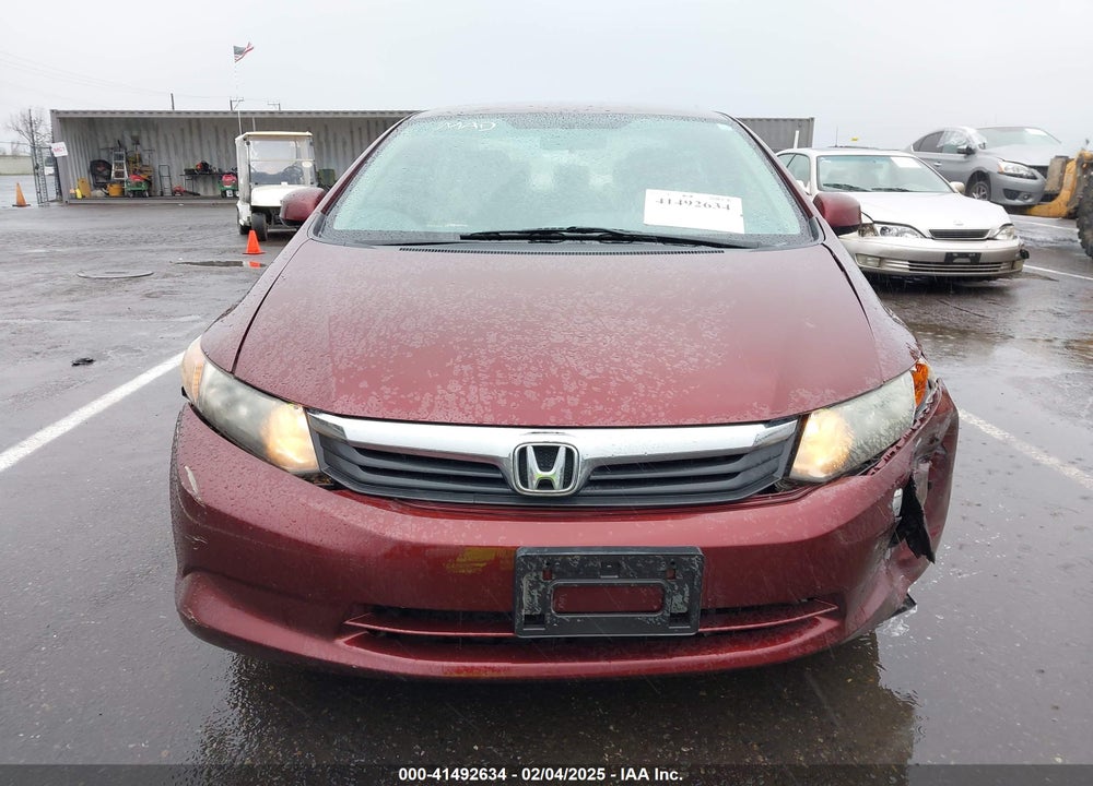2012 HONDA CIVIC VIN: JHMFB2F51CS006044