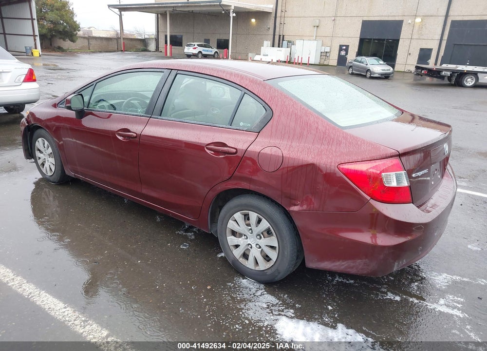 2012 HONDA CIVIC VIN: JHMFB2F51CS006044