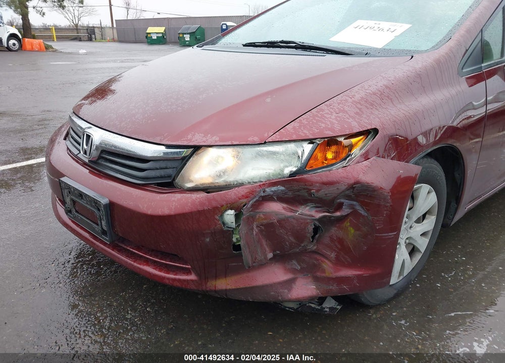 2012 HONDA CIVIC VIN: JHMFB2F51CS006044