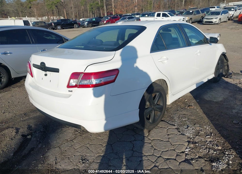 2010 TOYOTA CAMRY SE VIN: 4T1BF3EK0AU513645