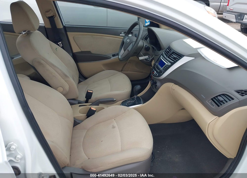 2014 HYUNDAI ACCENT GLS VIN: KMHCT4AE6EU776960