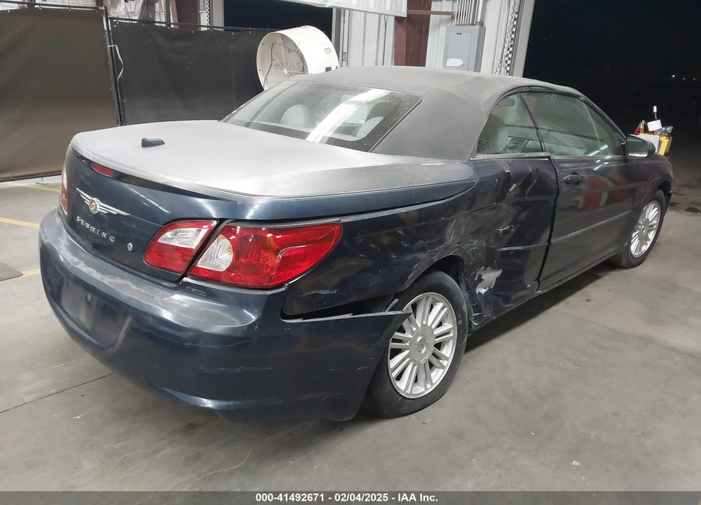 2008 CHRYSLER SEBRING TOURING VIN: 1C3LC55R78N608996