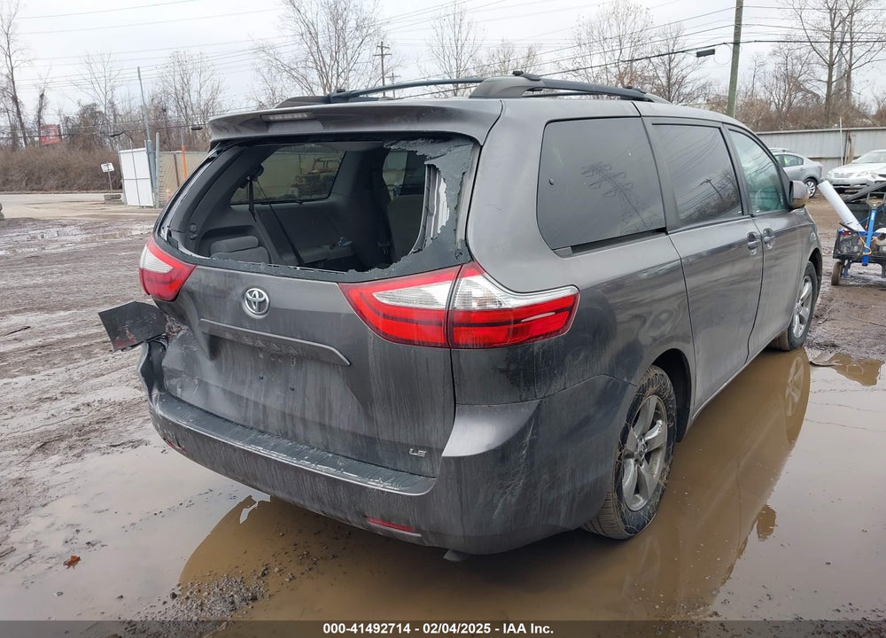 2016 TOYOTA SIENNA LE 8 PASSENGER VIN: 5TDKK3DC5GS713069