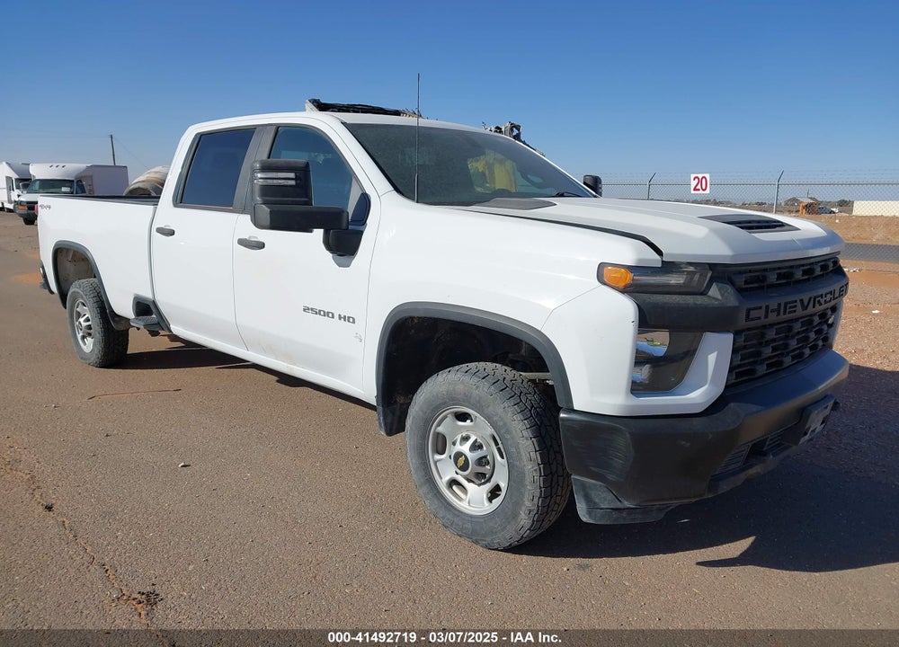 2022 CHEVROLET SILVERADO 2500HD 4WD LONG BED WT VIN: 1GC4YLE77NF224209