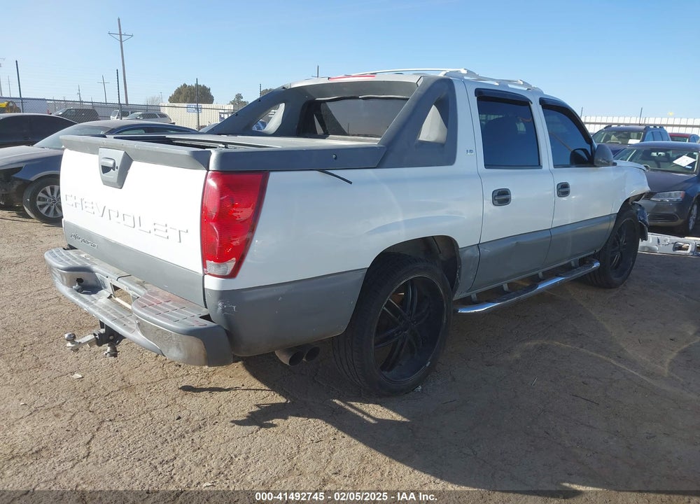 2003 CHEVROLET AVALANCHE 1500 VIN: 3GNEC13T83G291671