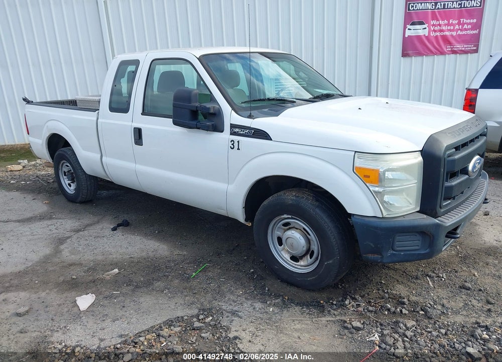 2011 FORD F-250 XL VIN: 1FT7X2A61BEB25295