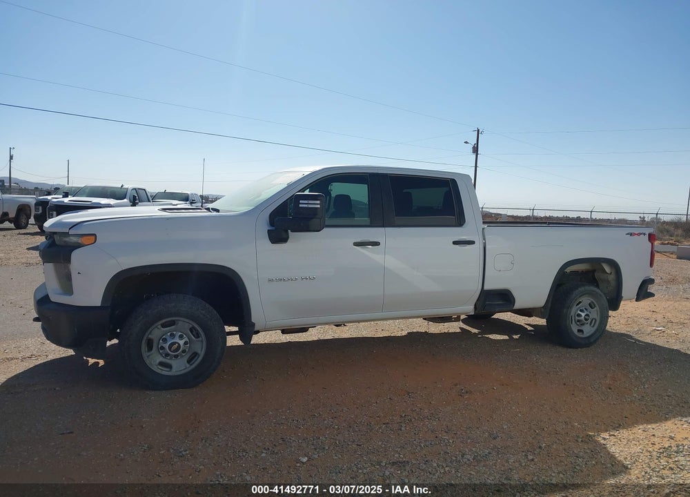 2022 CHEVROLET SILVERADO 2500HD 4WD LONG BED WT VIN: 1GC4YLE72NF224568