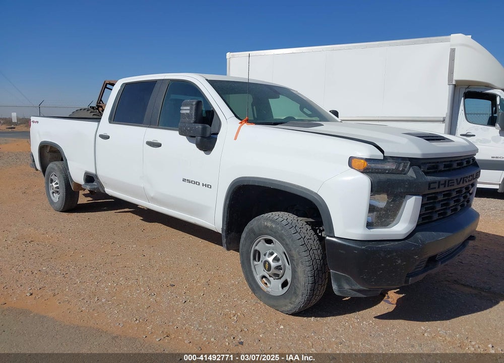 2022 CHEVROLET SILVERADO 2500HD 4WD LONG BED WT VIN: 1GC4YLE72NF224568