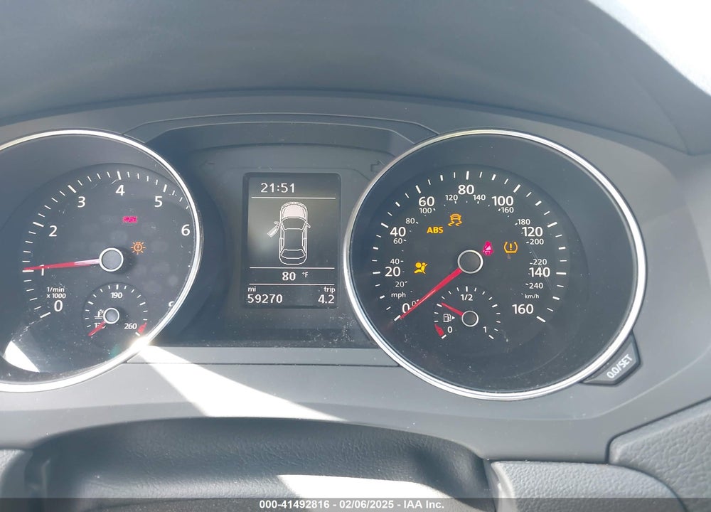 2017 VOLKSWAGEN JETTA VIN: 3VWB67AJ5HM277501