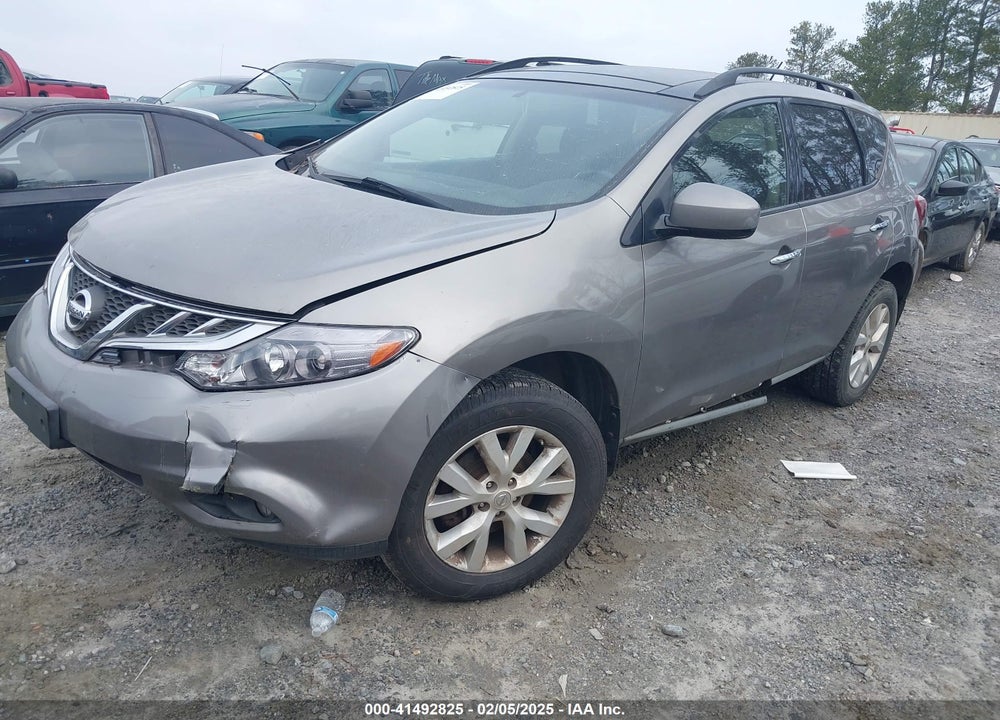 2012 NISSAN MURANO SV VIN: JN8AZ1MW9CW220533