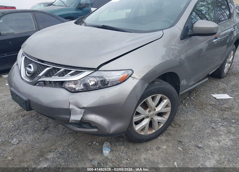 2012 NISSAN MURANO SV VIN: JN8AZ1MW9CW220533