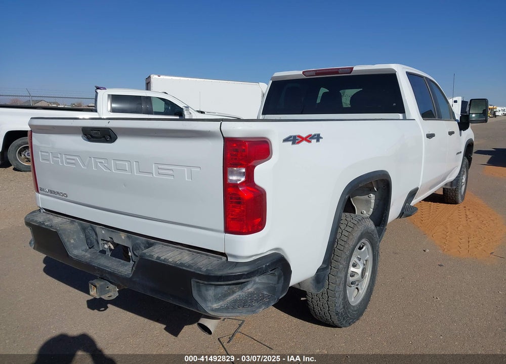 2022 CHEVROLET SILVERADO 2500HD 4WD LONG BED WT VIN: 1GC4YLE78NF224316