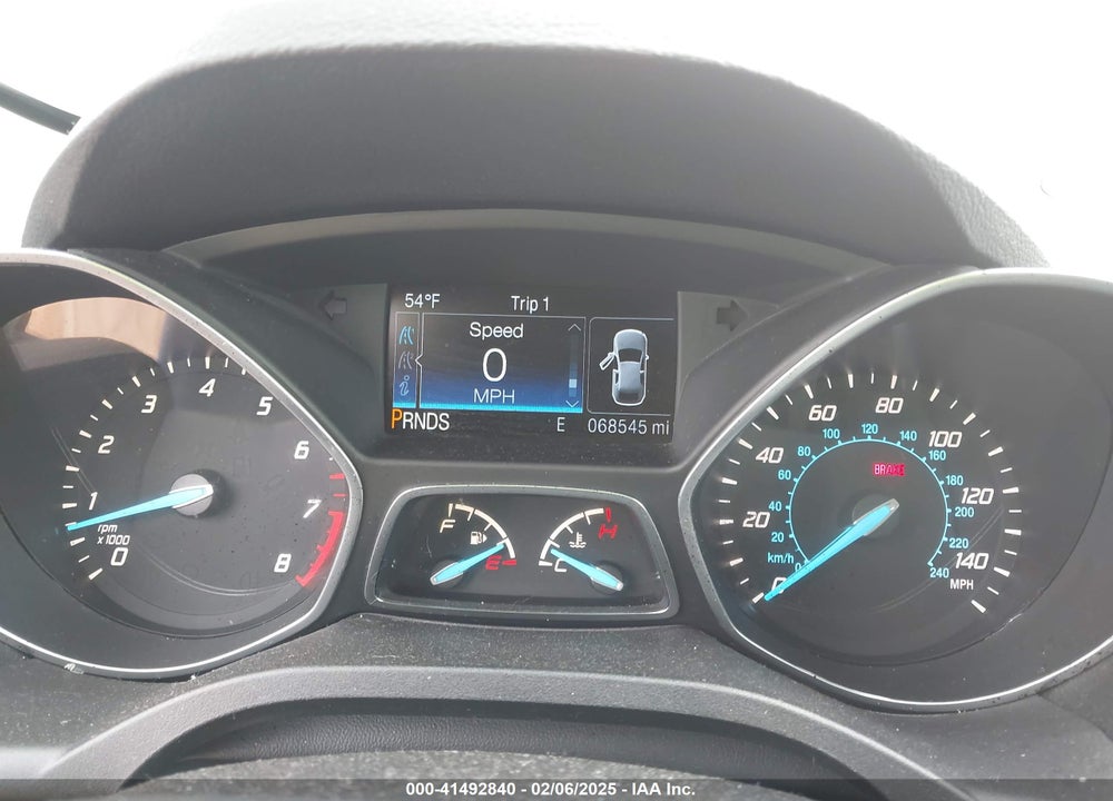 2016 FORD ESCAPE S VIN: 1FMCU0F71GUA18060