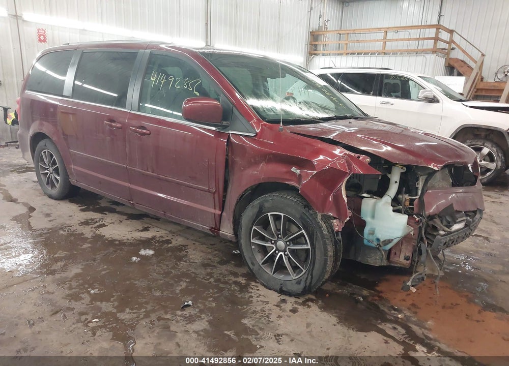 2017 DODGE GRAND CARAVAN SXT VIN: 2C4RDGCG9HR557505