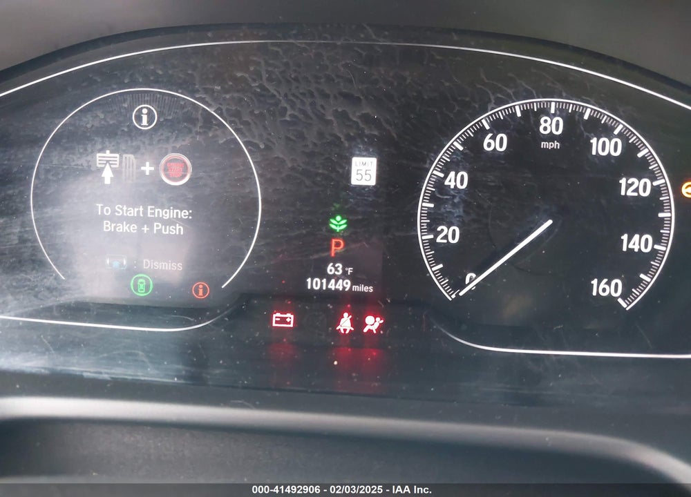 2019 HONDA ACCORD VIN: 1HGCV1F12KA160013