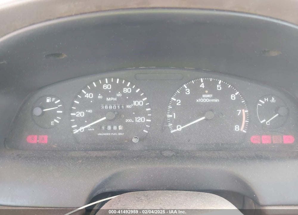 1998 NISSAN SENTRA VIN: 1N4AB41D3WC726293