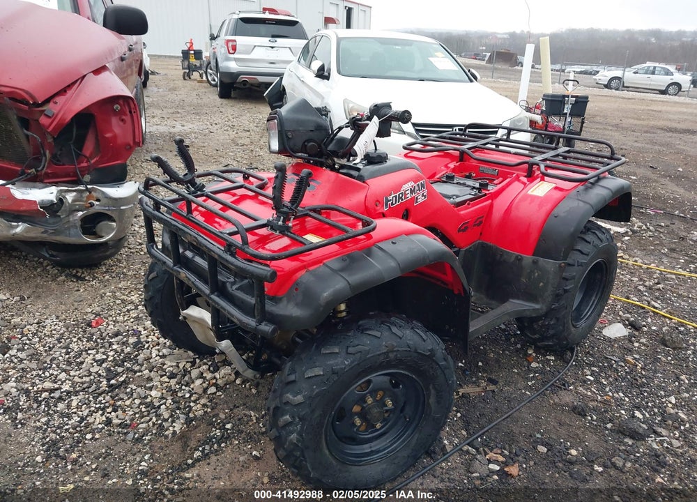 2001 HONDA TRX450 ES VIN: 478TE224214213366