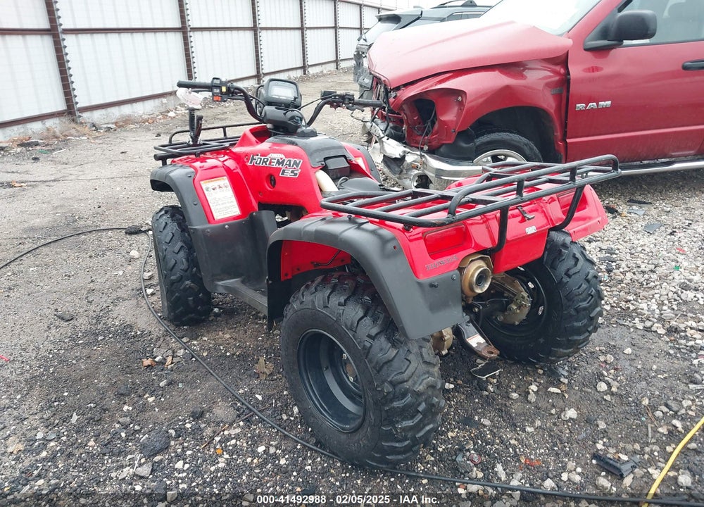 2001 HONDA TRX450 ES VIN: 478TE224214213366
