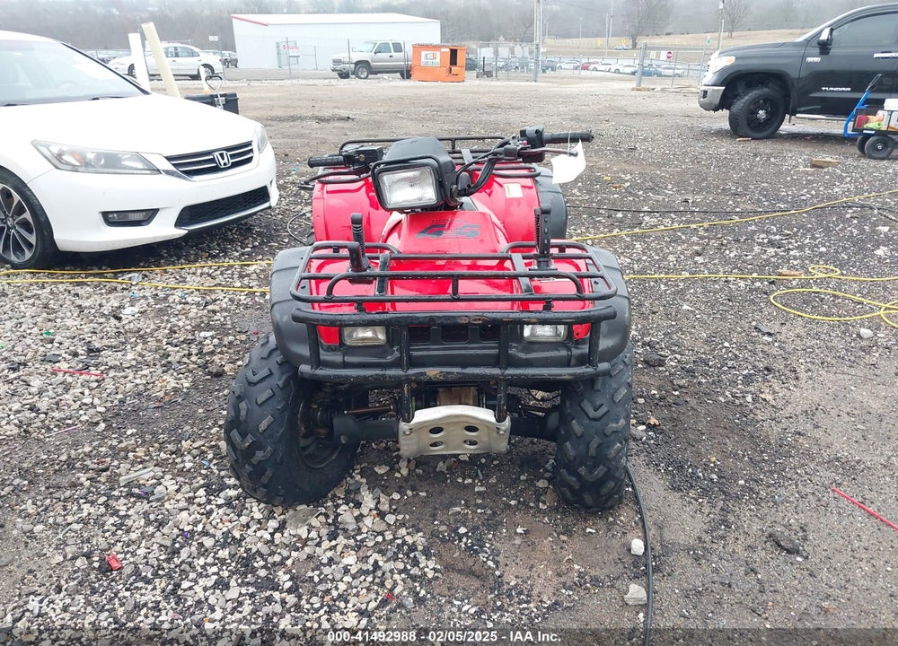 2001 HONDA TRX450 ES VIN: 478TE224214213366