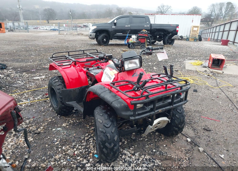 2001 HONDA TRX450 ES VIN: 478TE224214213366