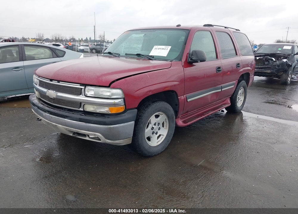 2005 CHEVROLET TAHOE LS VIN: 1GNEK13T65J203494