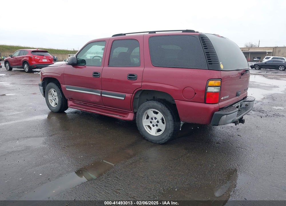 2005 CHEVROLET TAHOE LS VIN: 1GNEK13T65J203494