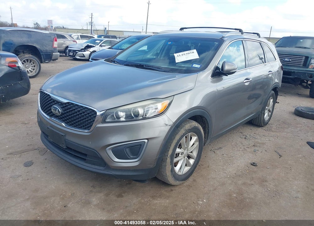 2016 KIA SORENTO 2.4L LX VIN: 5XYPG4A35GG036443