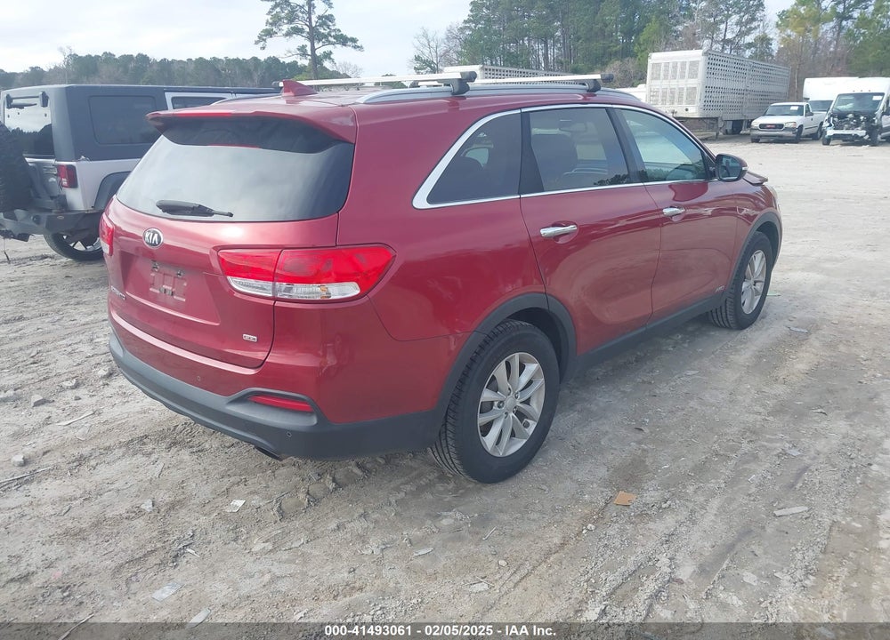 2016 KIA SORENTO 2.4L LX VIN: 5XYPGDA3XGG164161
