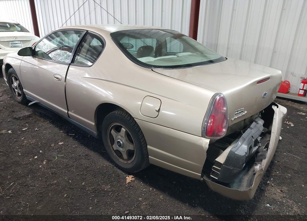 2005 CHEVROLET MONTE CARLO LS VIN: 2G1WW12E959293006