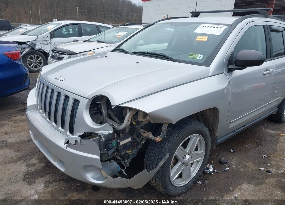 2008 JEEP COMPASS SPORT VIN: 1J8FT47078D755562