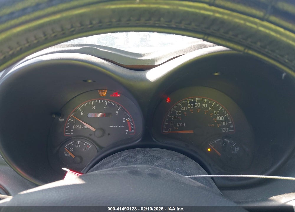 2001 PONTIAC GRAND AM GT1 VIN: 1G2NV12E81M600480