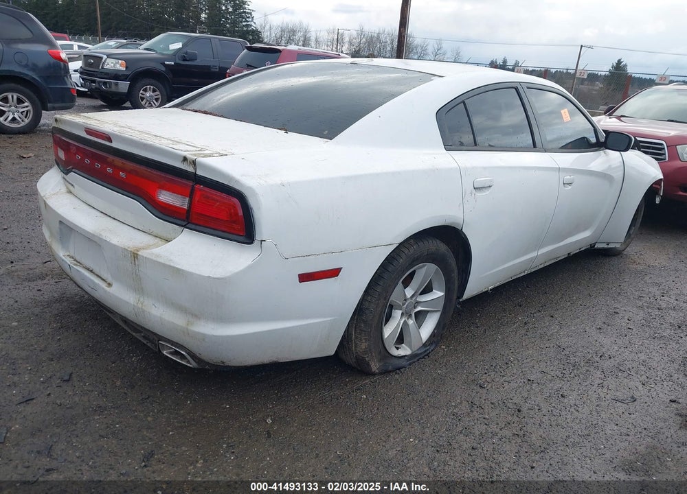 2014 DODGE CHARGER VIN: 2C3CDXBG8EH129292