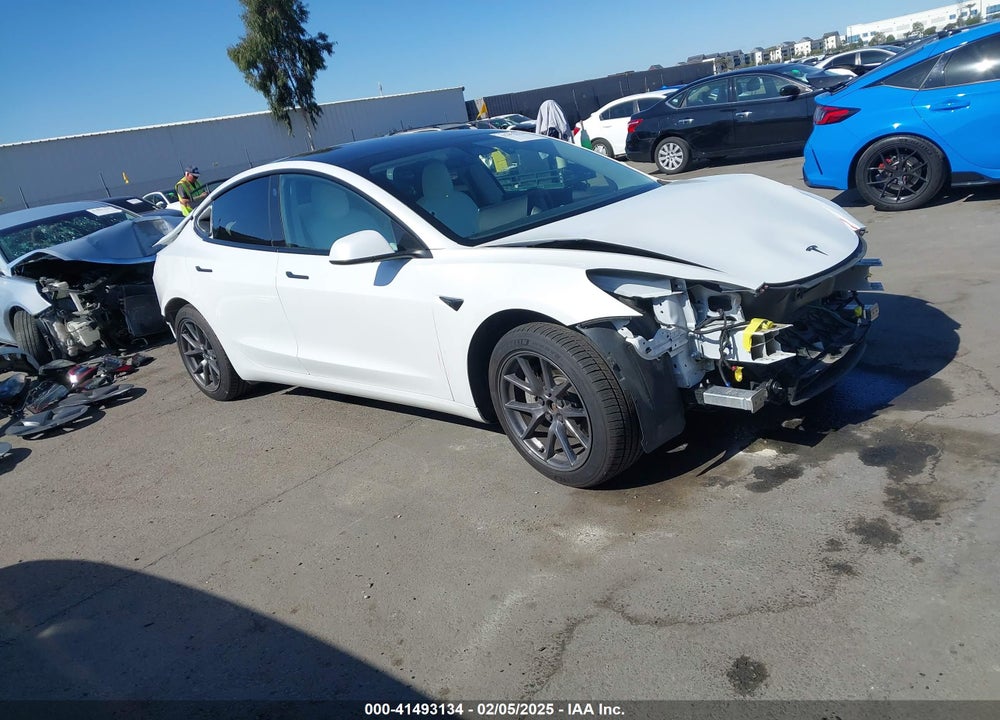 2021 TESLA MODEL 3 LONG RANGE DUAL MOTOR ALL-WHEEL DRIVE VIN: 5YJ3E1EB2MF937731