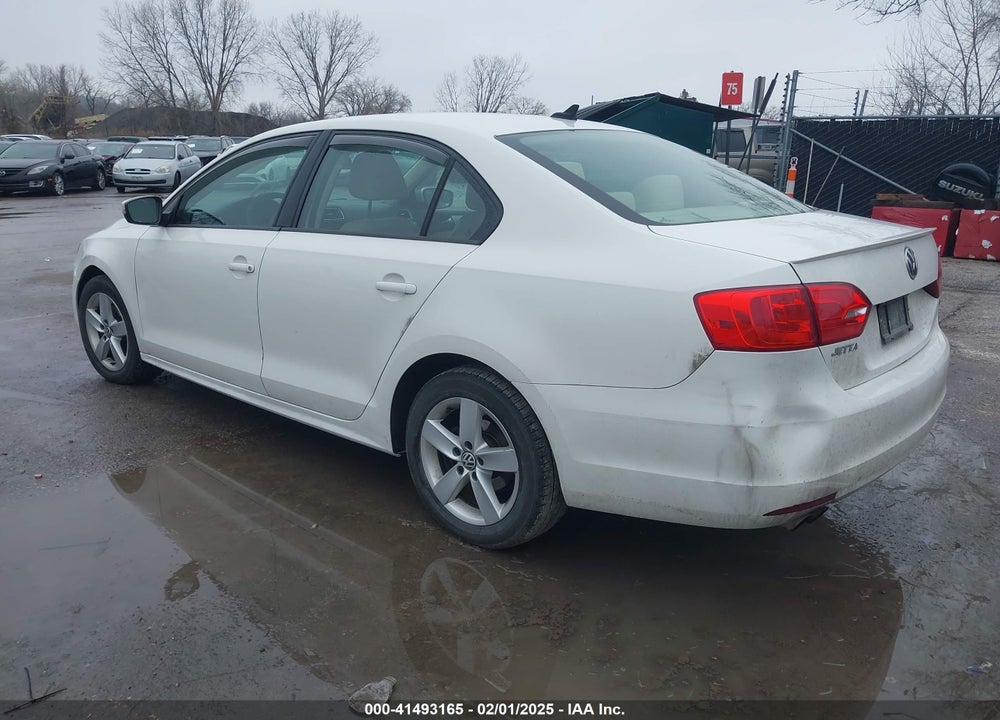 2012 VOLKSWAGEN JETTA 2.0L TDI VIN: 3VWLL7AJ1CM417078