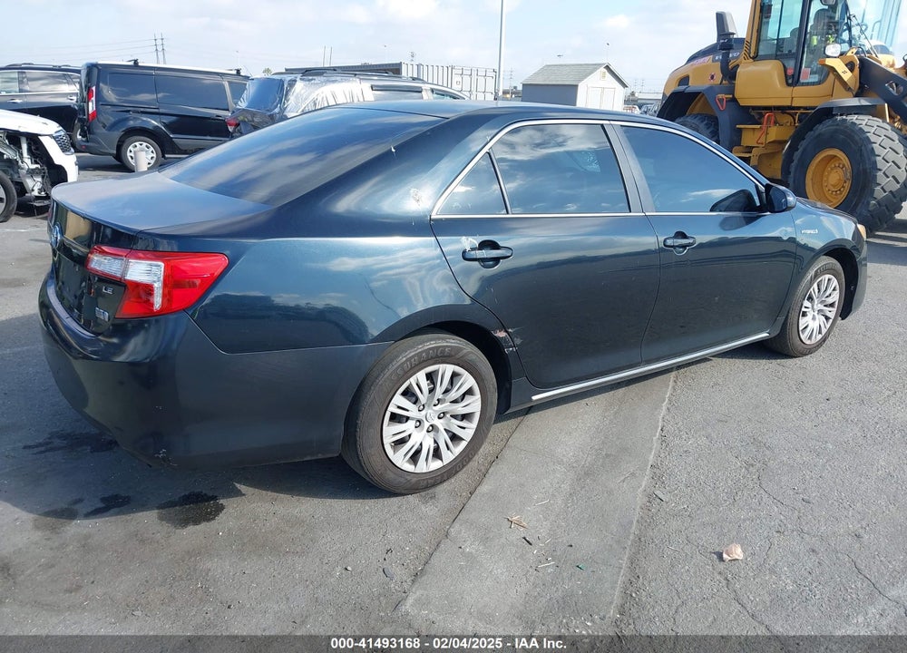 2012 TOYOTA CAMRY HYBRID LE VIN: 4T1BD1FKXCU019787