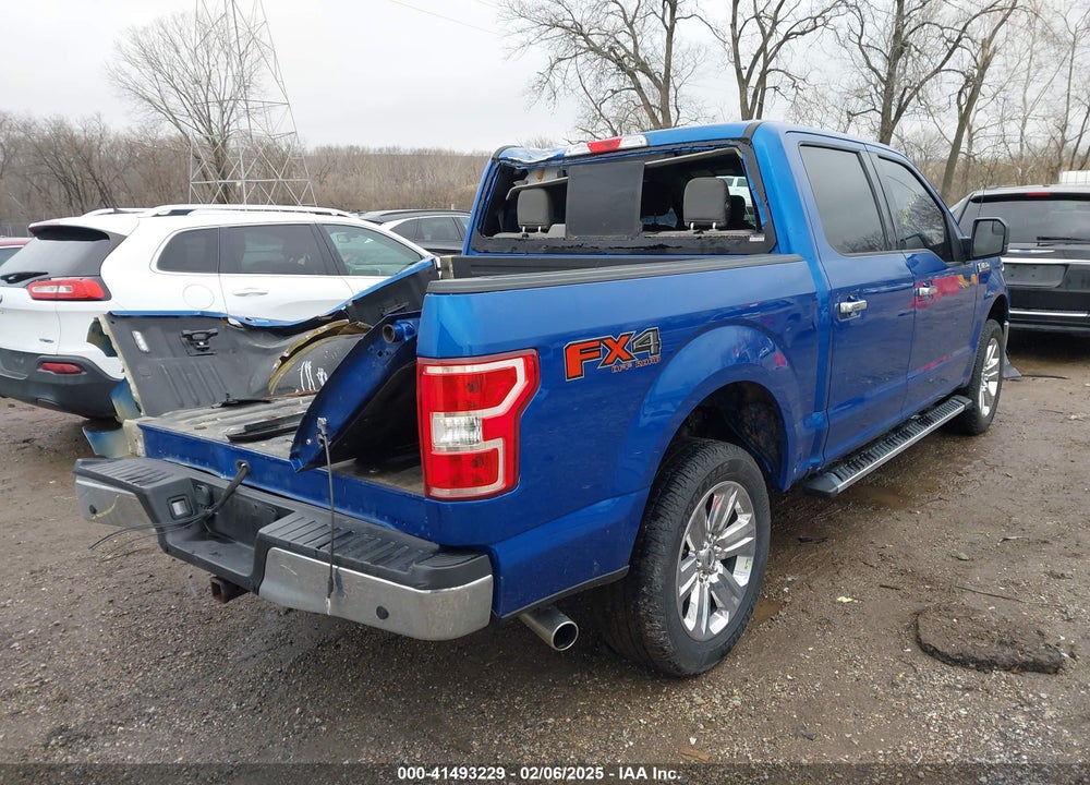 2018 FORD F-150 VIN: 1FTEW1E59JKE37676