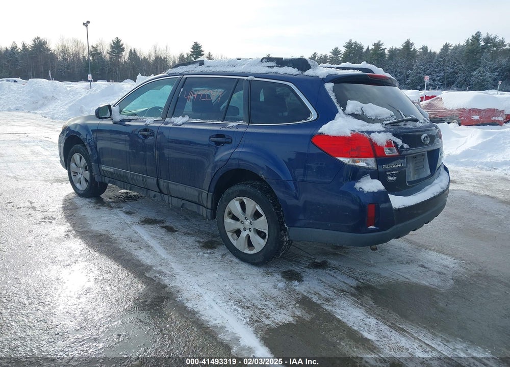 2011 SUBARU OUTBACK 2.5I PREMIUM VIN: 4S4BRBCC2B3352610