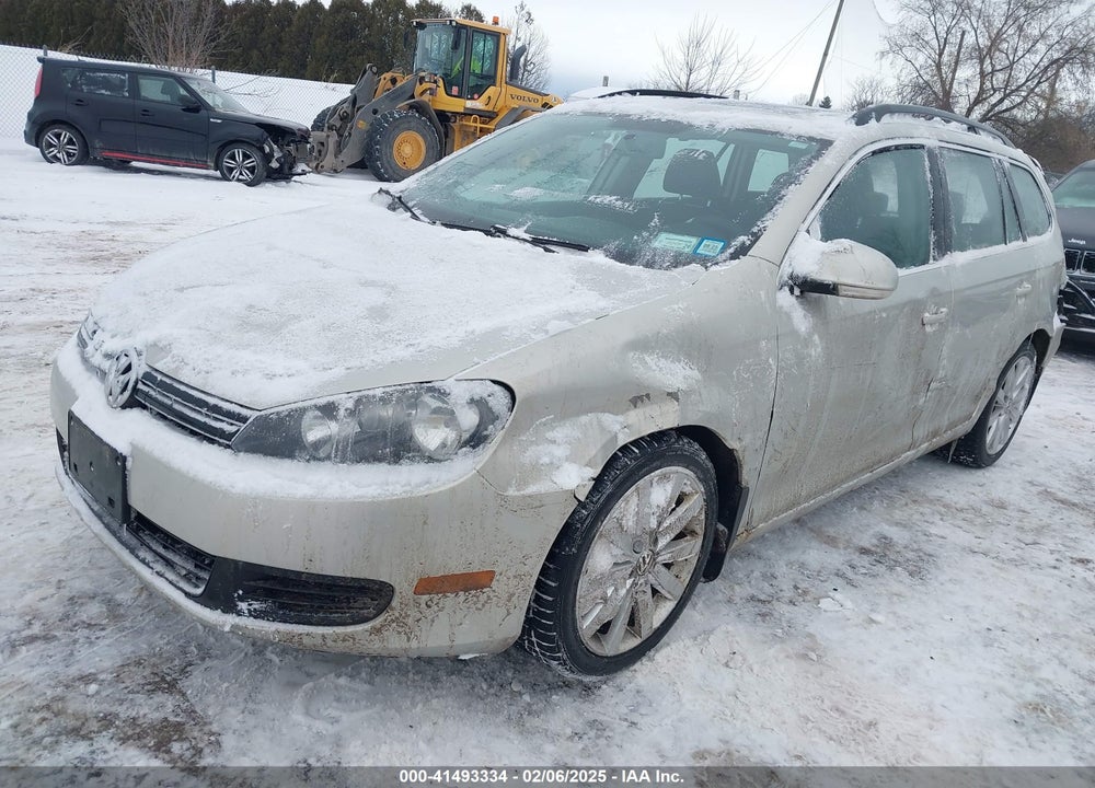 2012 VOLKSWAGEN JETTA SPORTWAGEN 2.5L SE VIN: 3VWPP7AJ1CM609364
