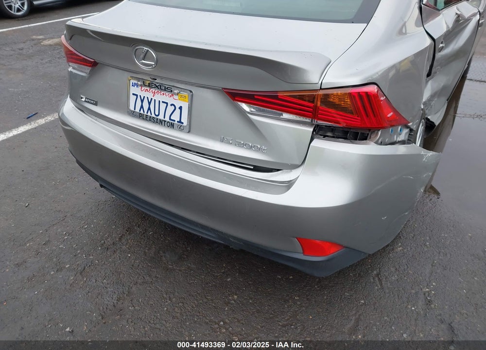 2017 LEXUS IS 200T VIN: JTHBA1D2XH5041918