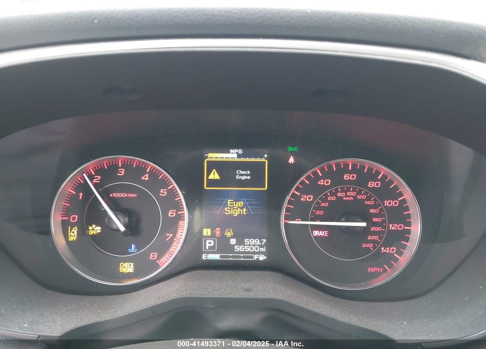 2021 SUBARU IMPREZA SPORT VIN: 4S3GKAL63M3601857