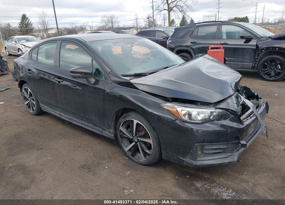 2021 SUBARU IMPREZA SPORT VIN: 4S3GKAL63M3601857