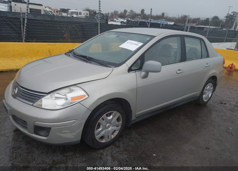 2007 NISSAN VERSA VIN: 3N1BC11E97L445174