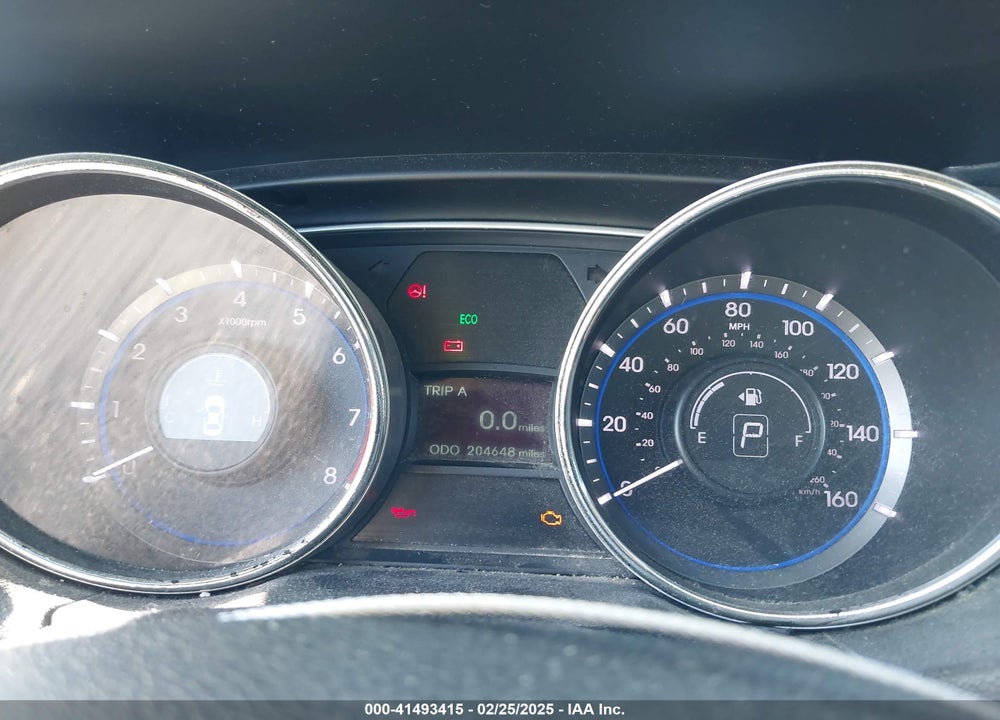 2014 HYUNDAI SONATA VIN: 5NPEB4AC7EH933095