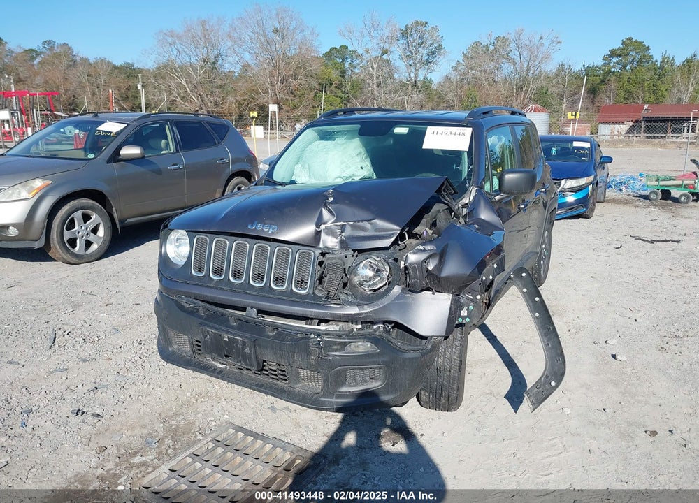 2017 JEEP RENEGADE SPORT 4X4 VIN: ZACCJBAB6HPG65450