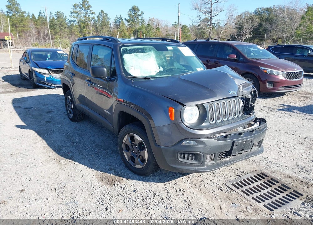 2017 JEEP RENEGADE SPORT 4X4 VIN: ZACCJBAB6HPG65450